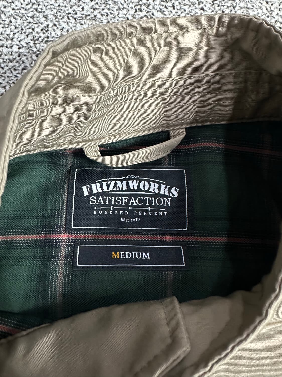 프리즘웍스 해링턴 자켓 상품이미지2