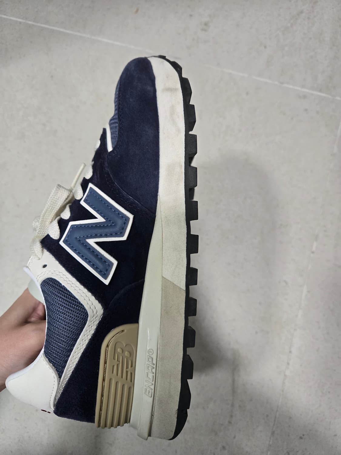 뉴발란스 574 레거시 네이비 240 상품이미지5