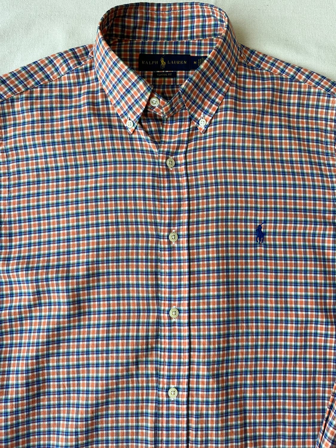 폴로 랄프로렌 멀티 체크 셔츠 클래식핏 M 상품이미지5