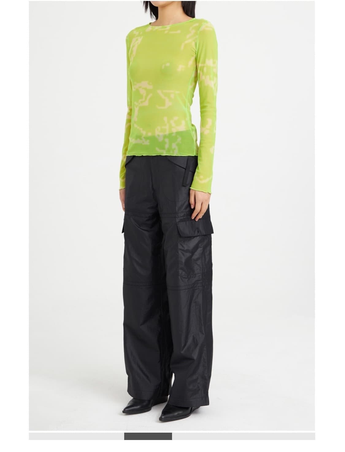 코스모스 Cosmoss coated cargo pants 1size 상품이미지2