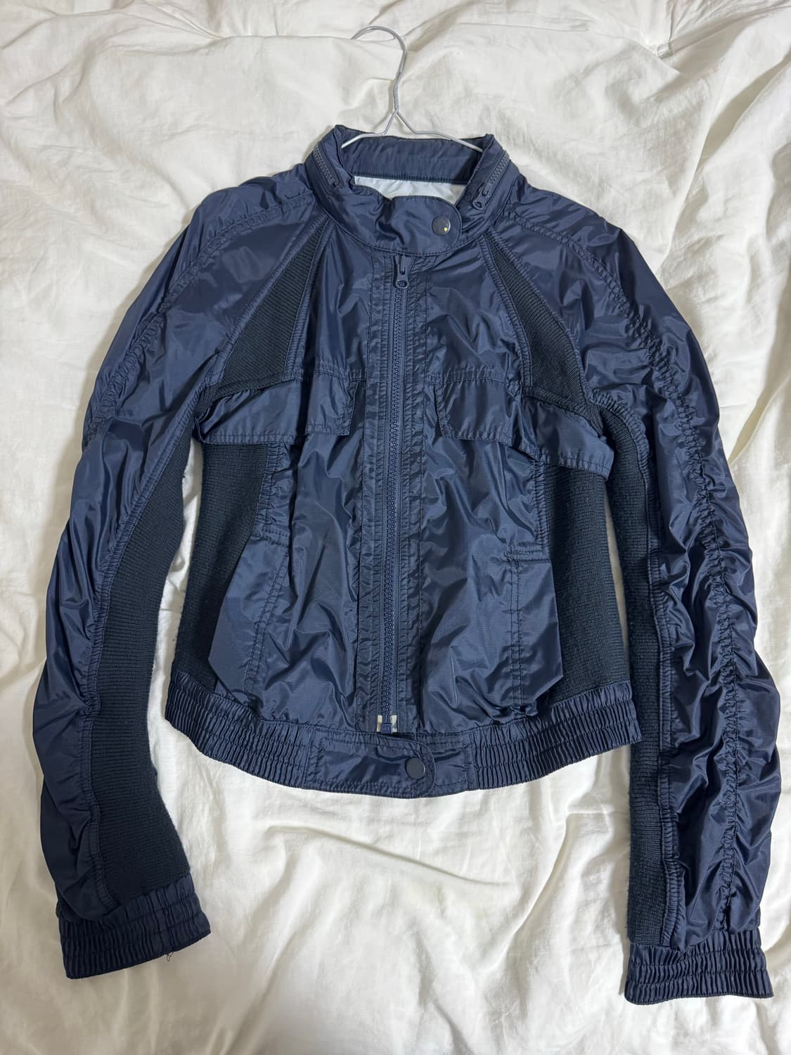 Vintage 셔링 윈드브레이커 자켓 상품이미지1