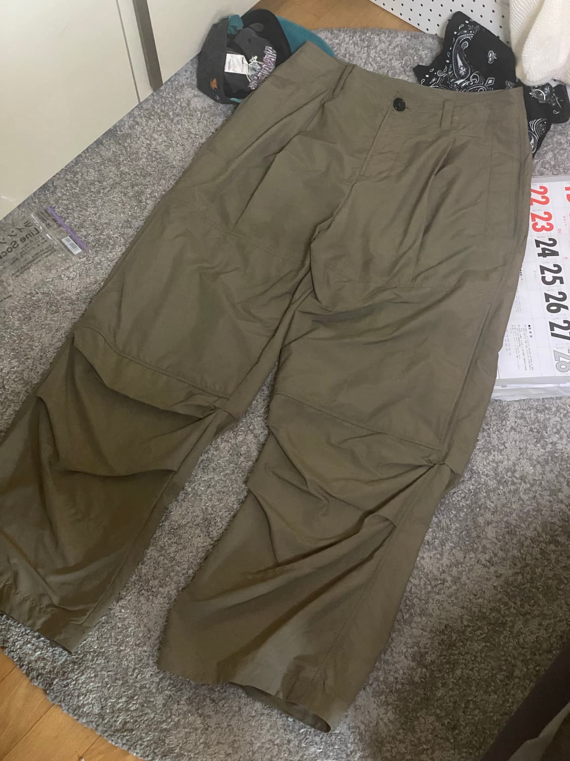 [3] 폴리테루 에스키모 라운지 팬츠 딥 베이지 상품이미지3