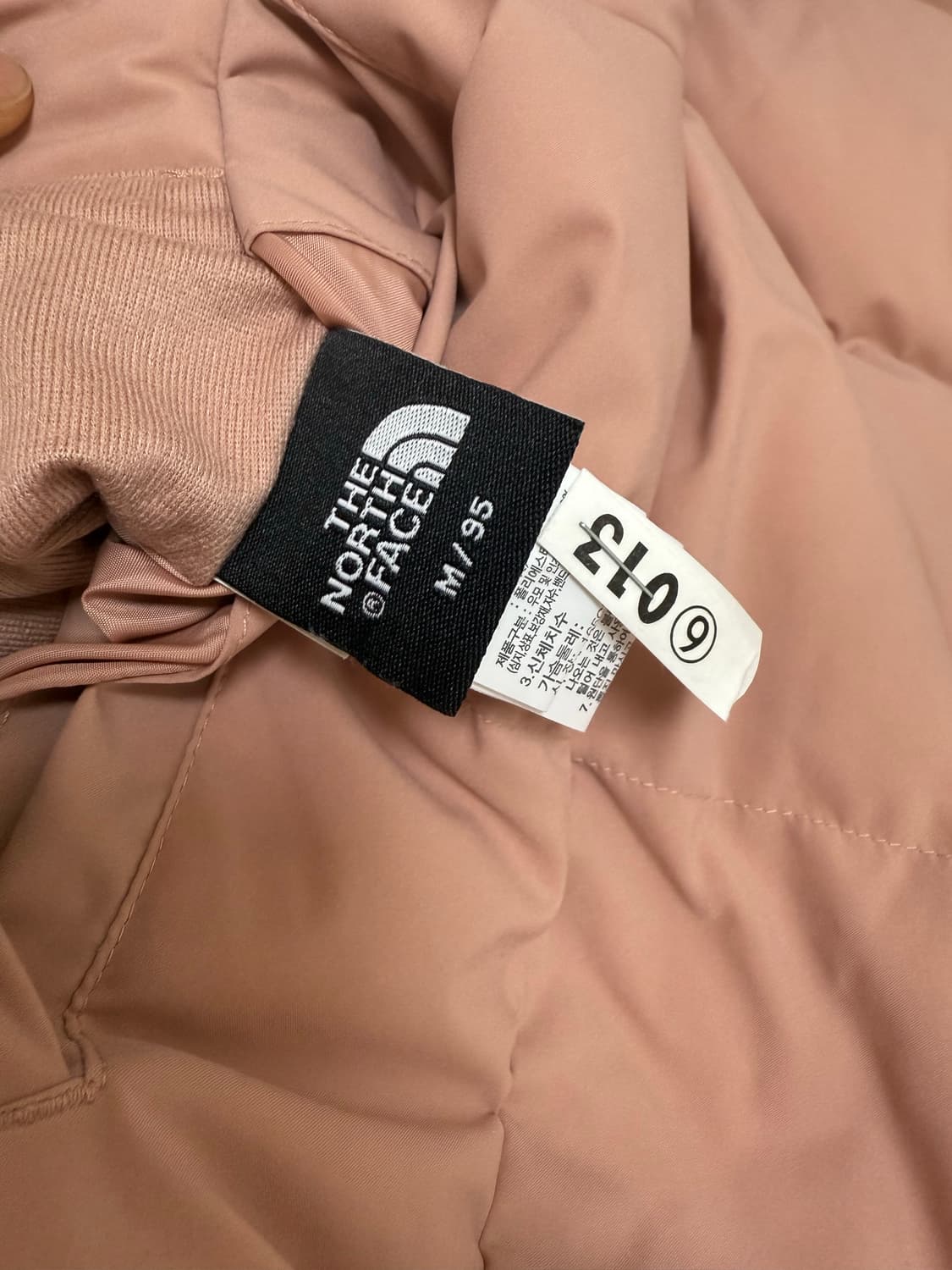 노스페이스 리버시블 뽀글이 패딩 핑크 M/95 상품이미지7