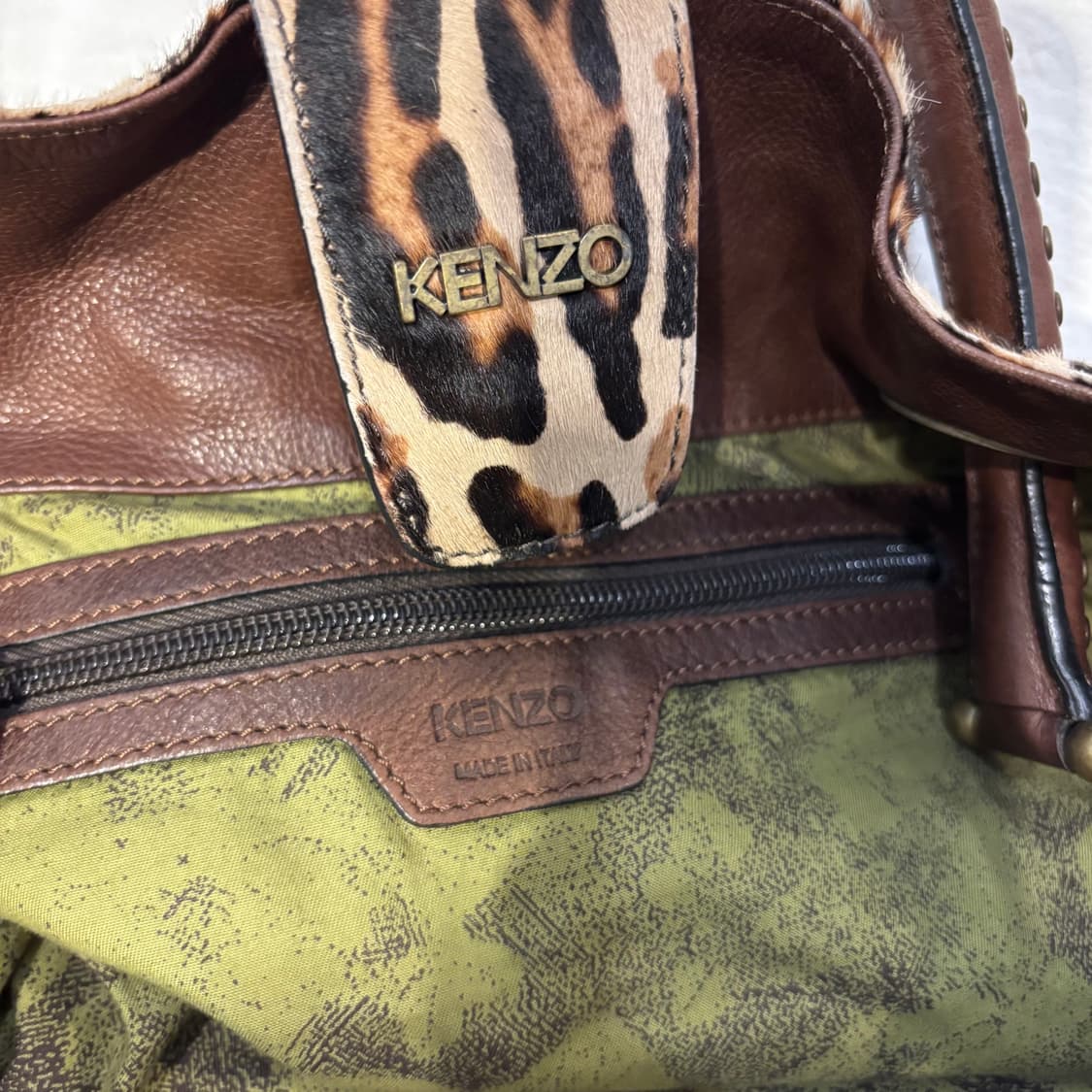 겐조 송치 레오파드 숄더백 가방 상품이미지10