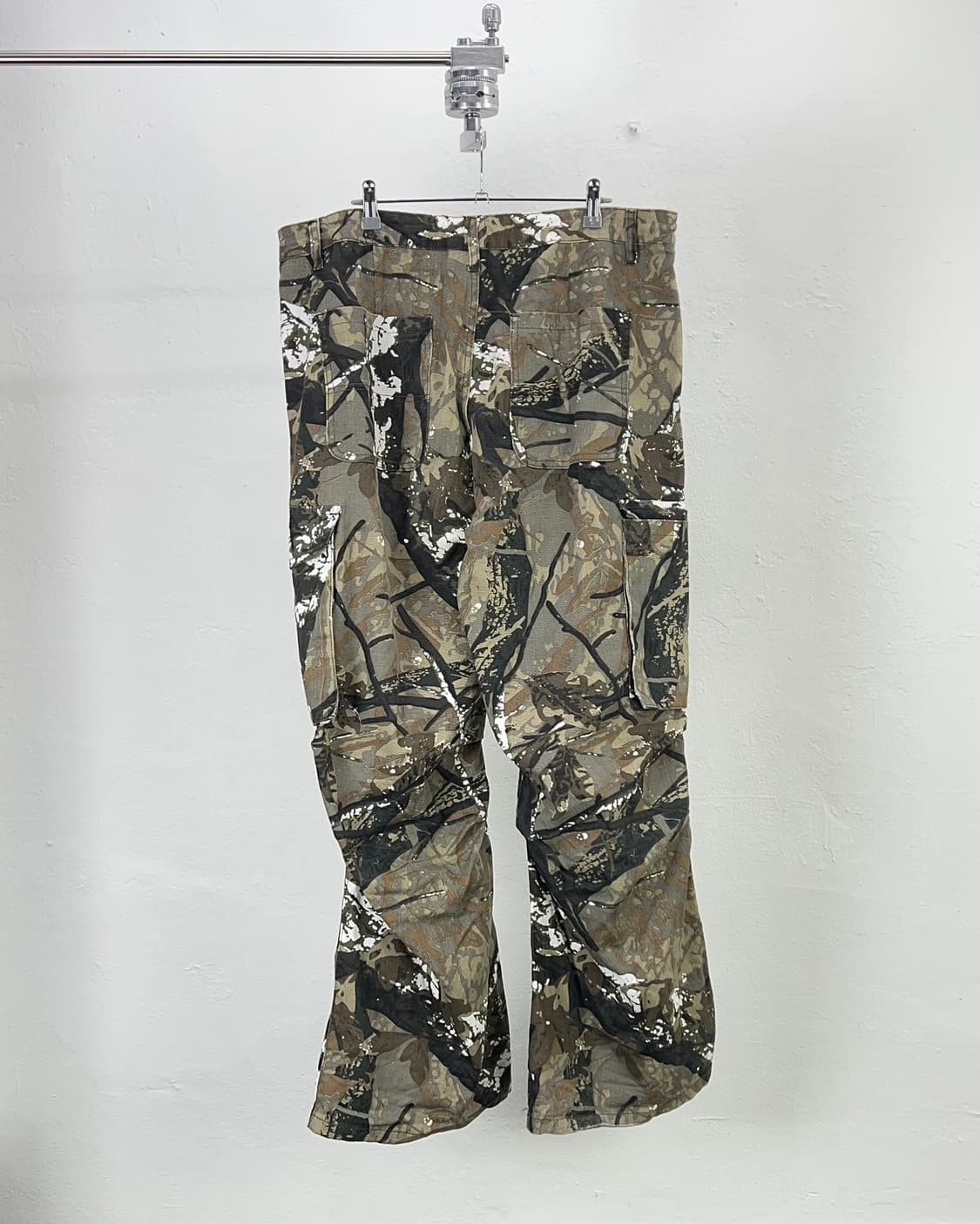 재패니즈 빈티지 리얼 트리 커브드 스트링 카고 팬츠 상품이미지6