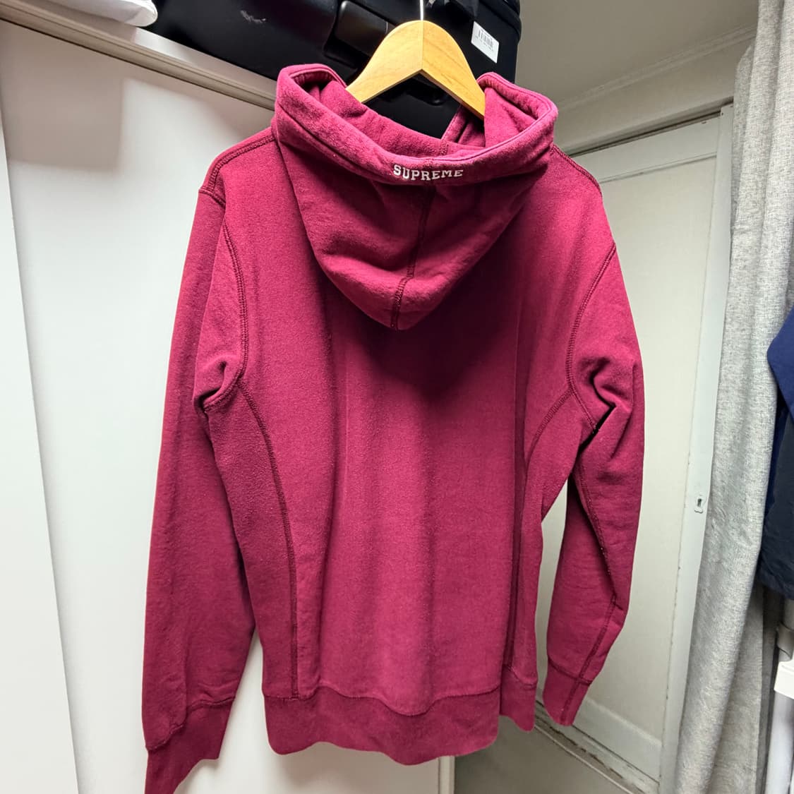 슈프림 알리 후드 버건디 상품이미지5