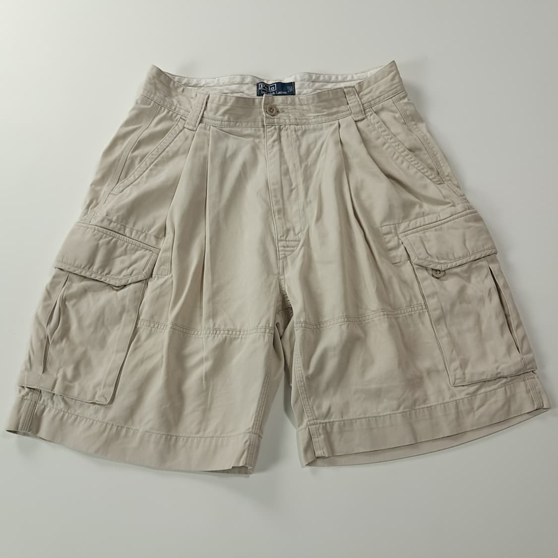 CK904 33 폴로 90s 투턱 타일러 치노 카고 쇼츠 반바지 상품이미지1
