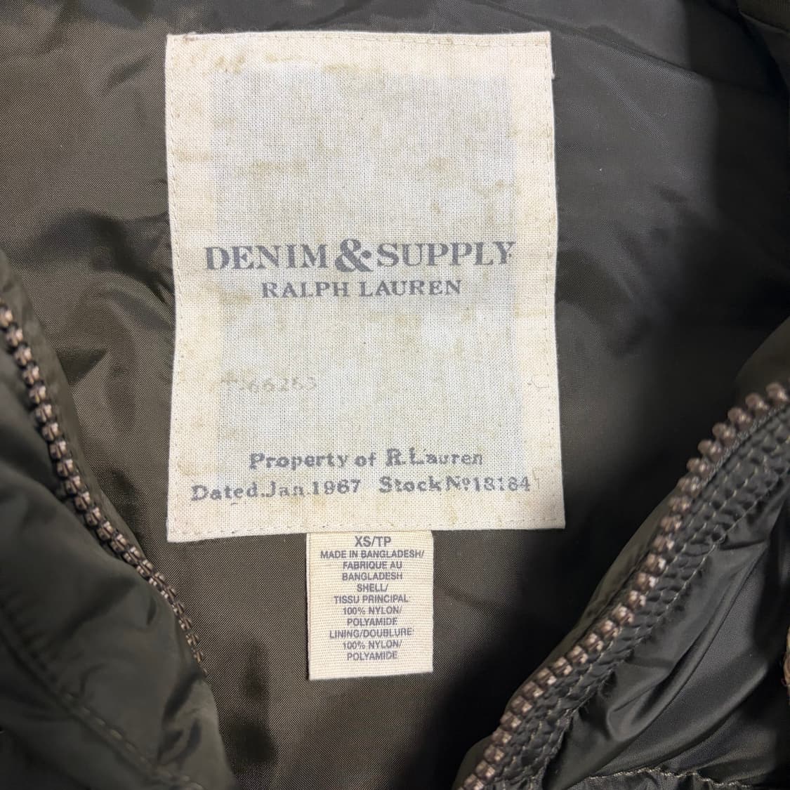 데님앤서플라이 랄프로렌 덕다운 패딩 조끼 상품이미지3