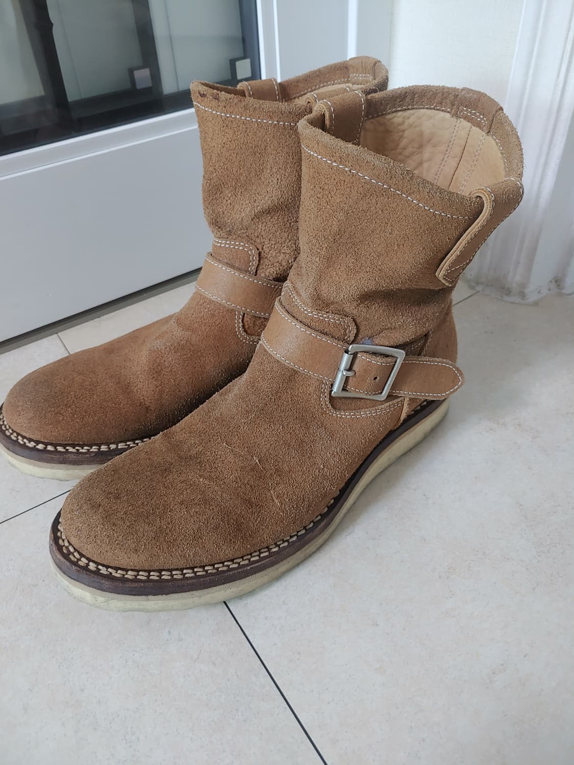 백래쉬 backlash 스웨이드 엔지니어부츠 상품이미지1