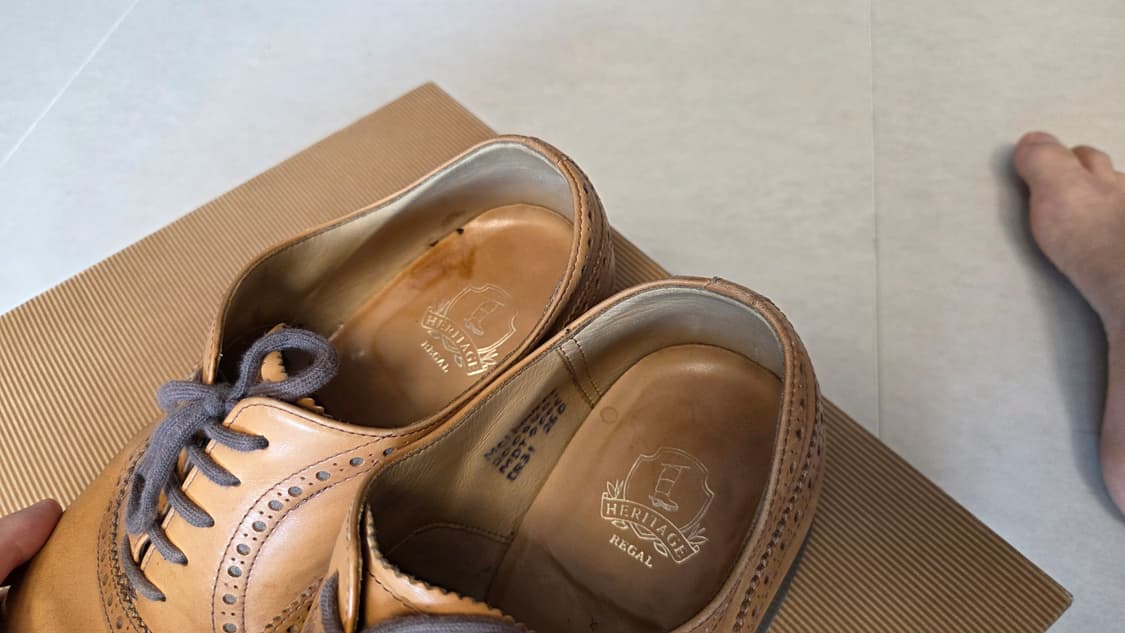 헤리티지 리갈 7006번 멜버른 윙팁 구두  상품이미지5