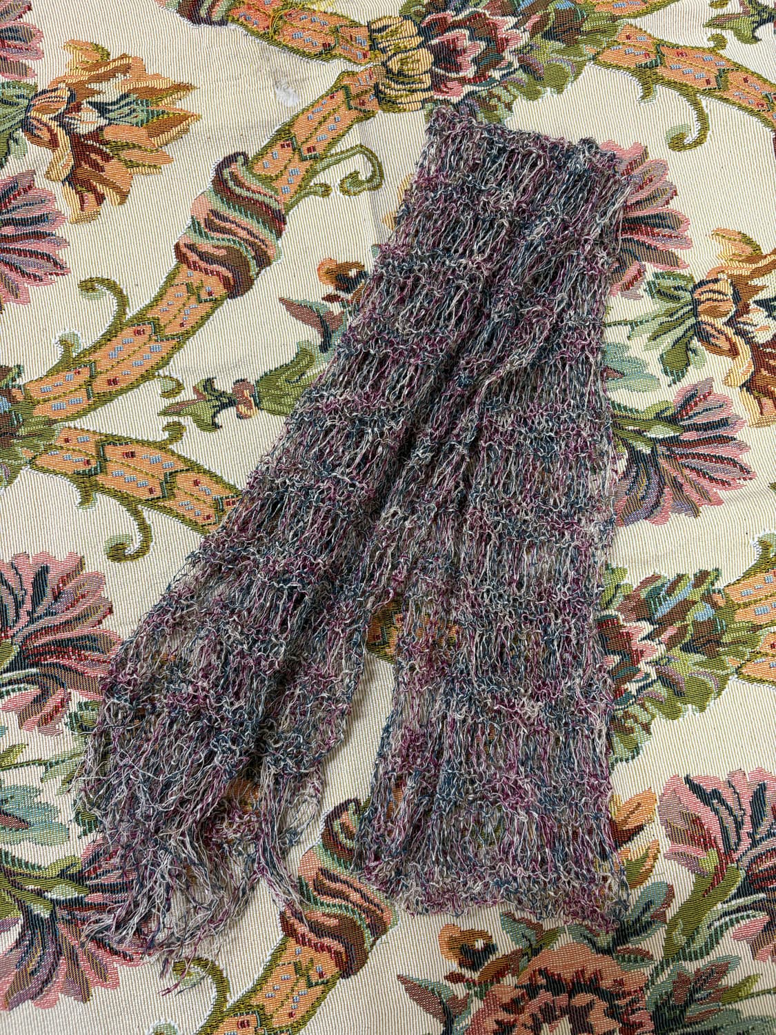 히피 모리 블루 퍼플 머플러 상품이미지3