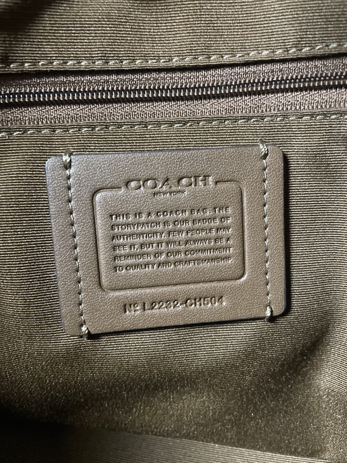 Coach[코치] 시그니처 뉴욕 가방 상품이미지4