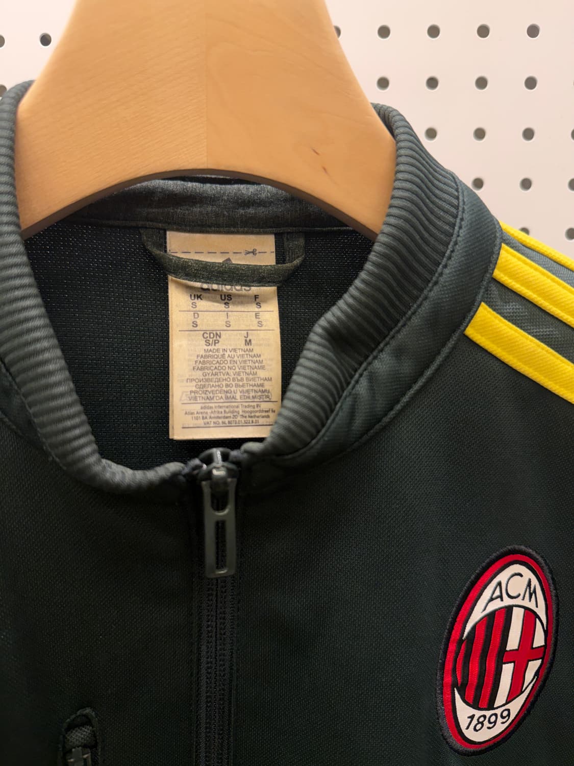 아디다스 ac밀란 풋볼 트레이닝 자켓 U68 상품이미지4