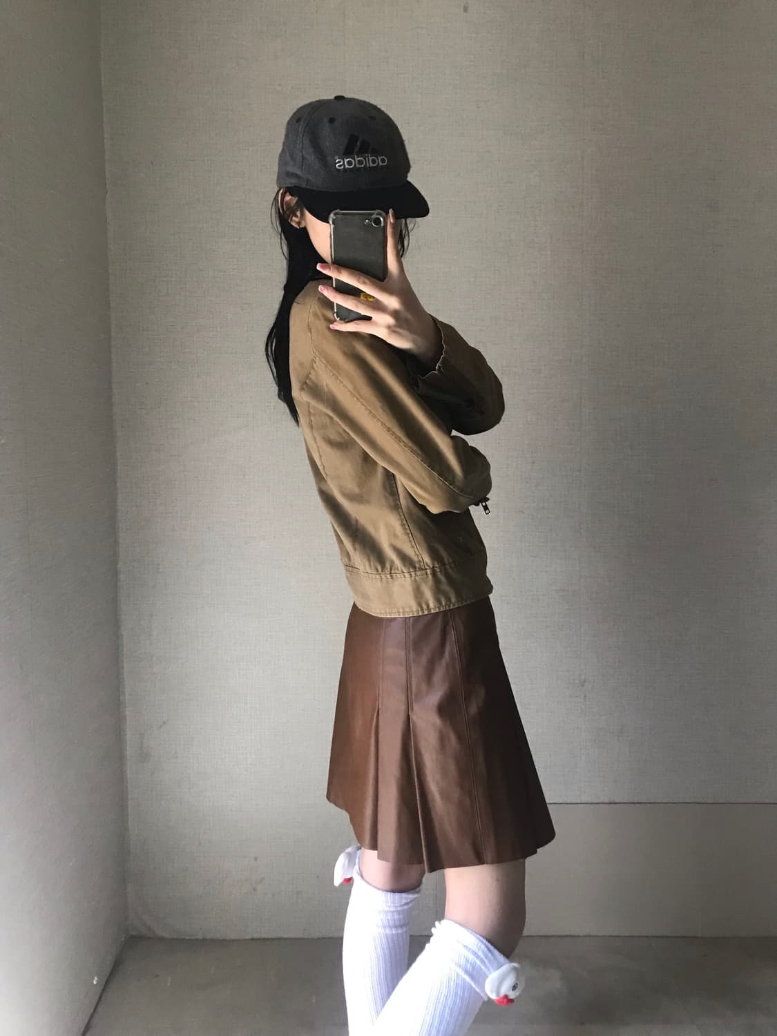빈티지 브라운 자켓 상품이미지3
