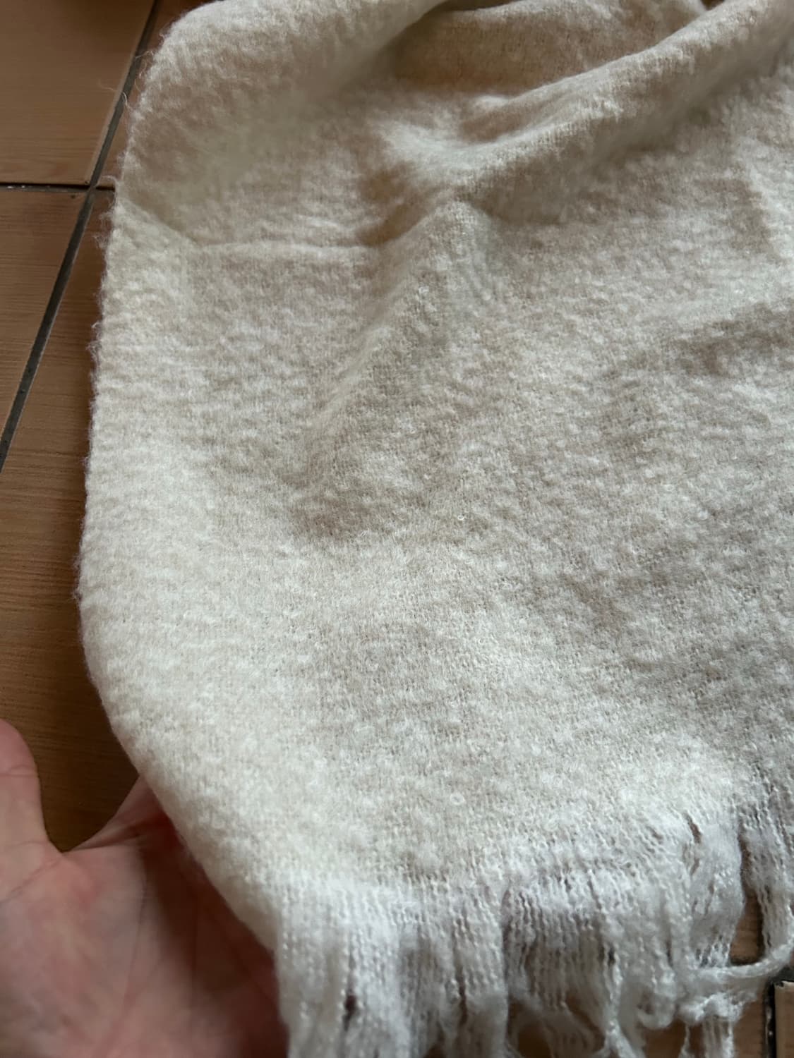 빈티지 알파카 머플러 상품이미지3