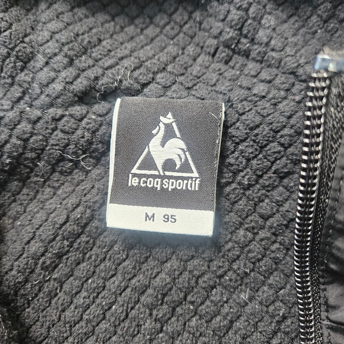 M 르꼬끄 스포르티브 블랙 바람막이 자켓 0325Y 상품이미지3