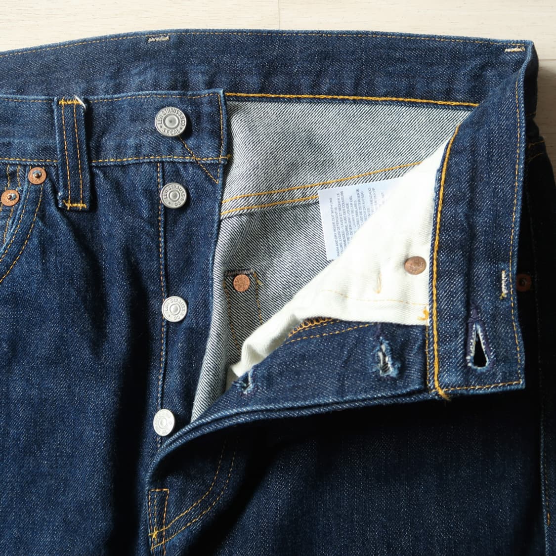 리바이스 빈티지 클로징 LVC 47501 셀비지 데님 팬츠 상품이미지6