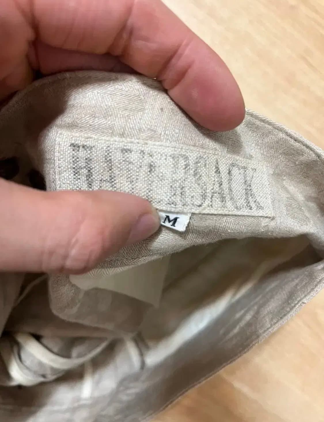 하버색 구르카 팬츠 반바지 린넨100 상품이미지3