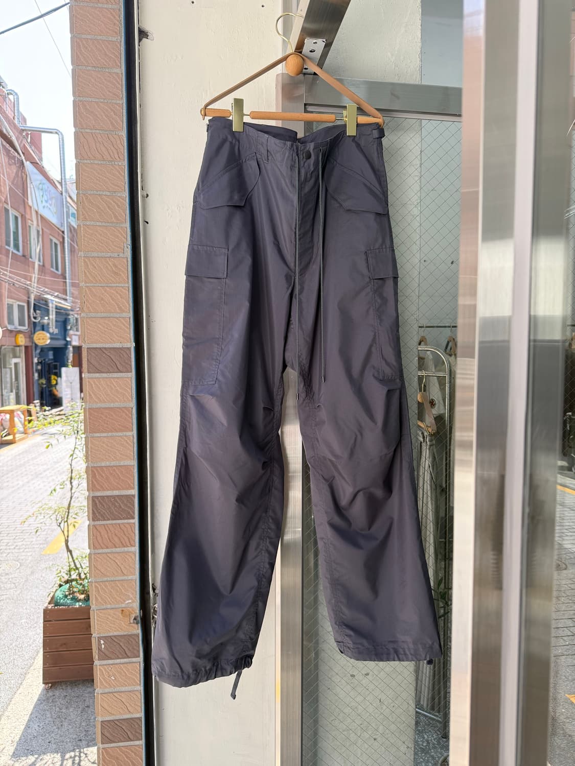 AURALEE Light Cotton Polyester Cargo  상품이미지2
