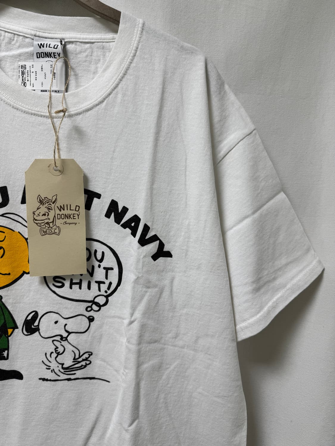 와일드동키 스누티 반팔 티셔츠 L 상품이미지2