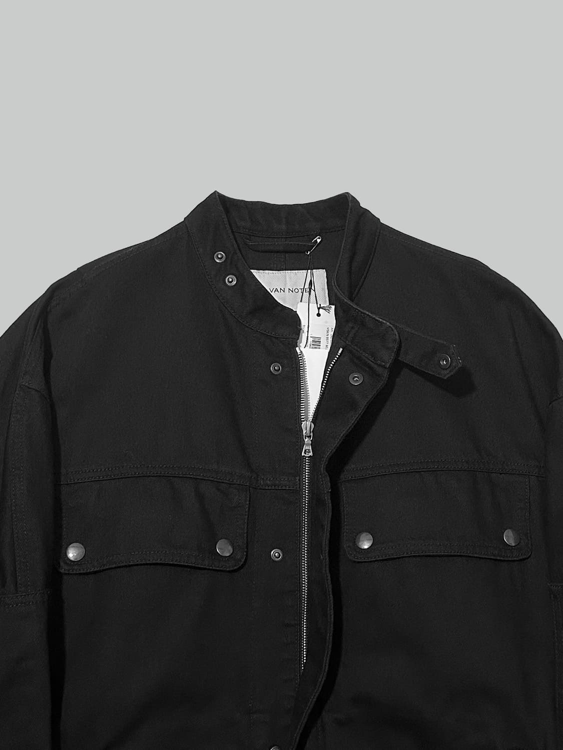드리스 반 노튼 24aw 데님 바이커 자켓 상품이미지3