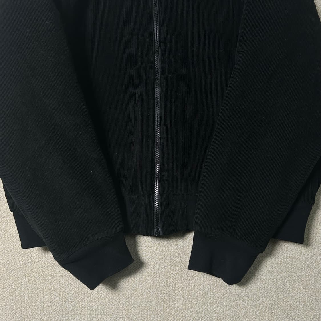 (L) 아디다스 코듀로이 블랙 점퍼 상품이미지5