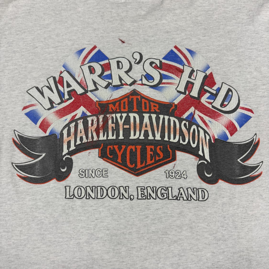 빈티지 90s Harley Davidson 할리데이비슨 플레임 롱슬리브 상품이미지5