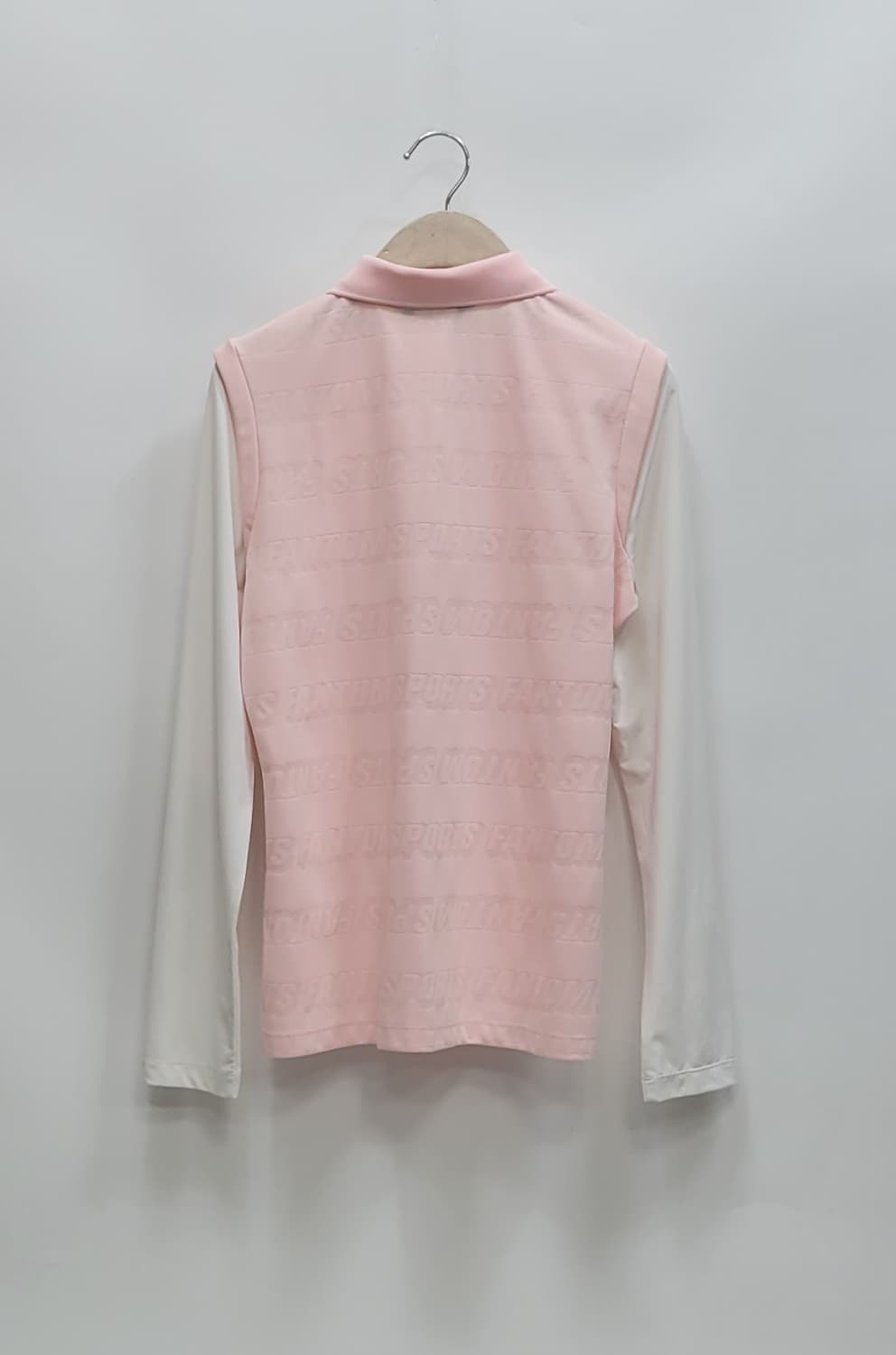 FANTOM 21SS 팬텀 로고 패턴 소재 배색 긴팔 티셔츠 / 여 95 상품이미지3