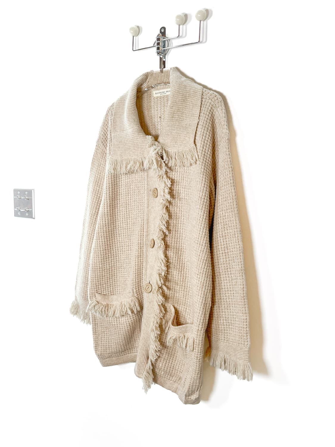 빈티지 프린지 울 가디건 상품이미지5