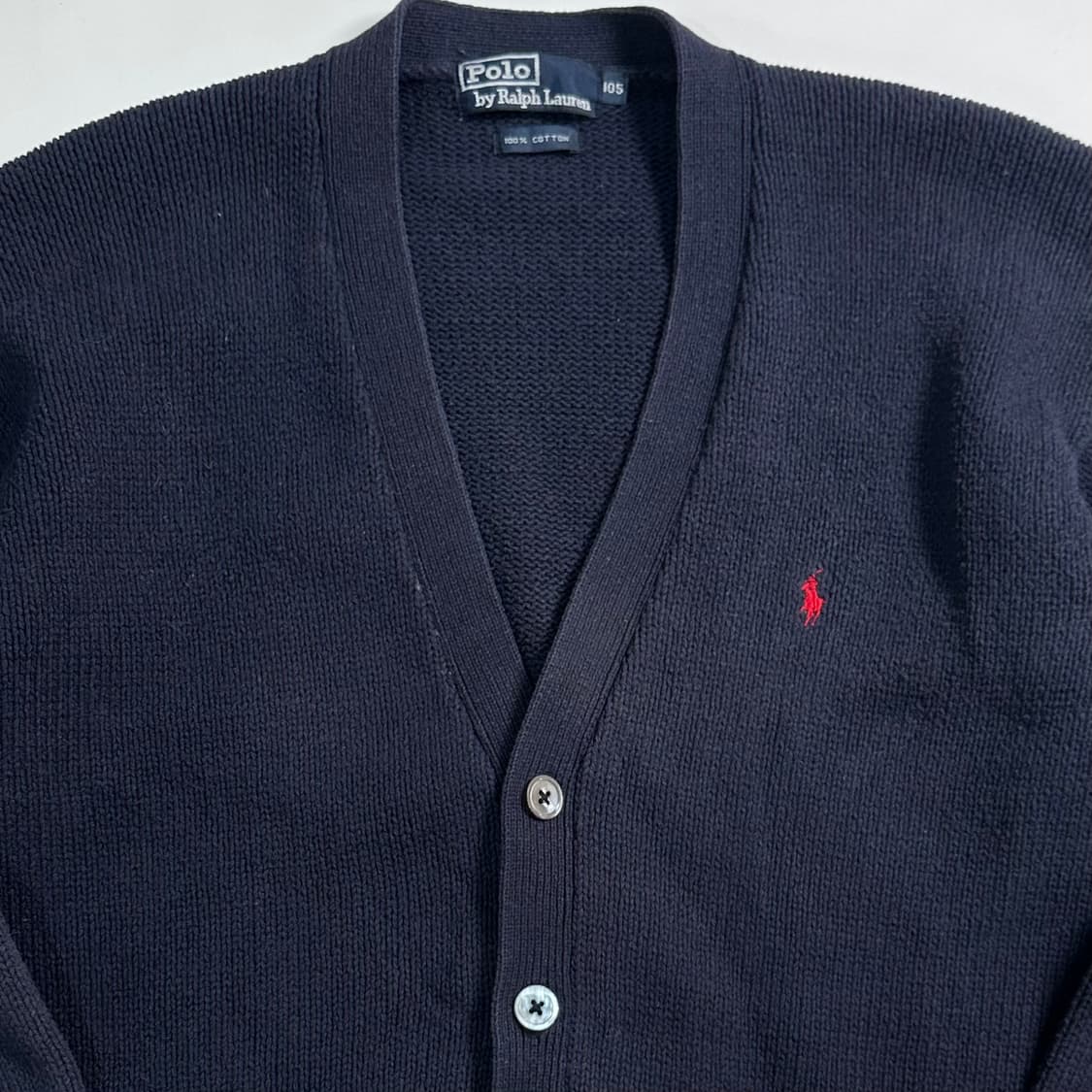 폴로 랄프로렌 네이비 코튼 가디건  상품이미지2