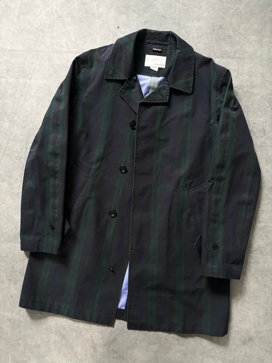 Nanamica 나나미카 고어텍스 타탄 체크 코트  상품이미지1