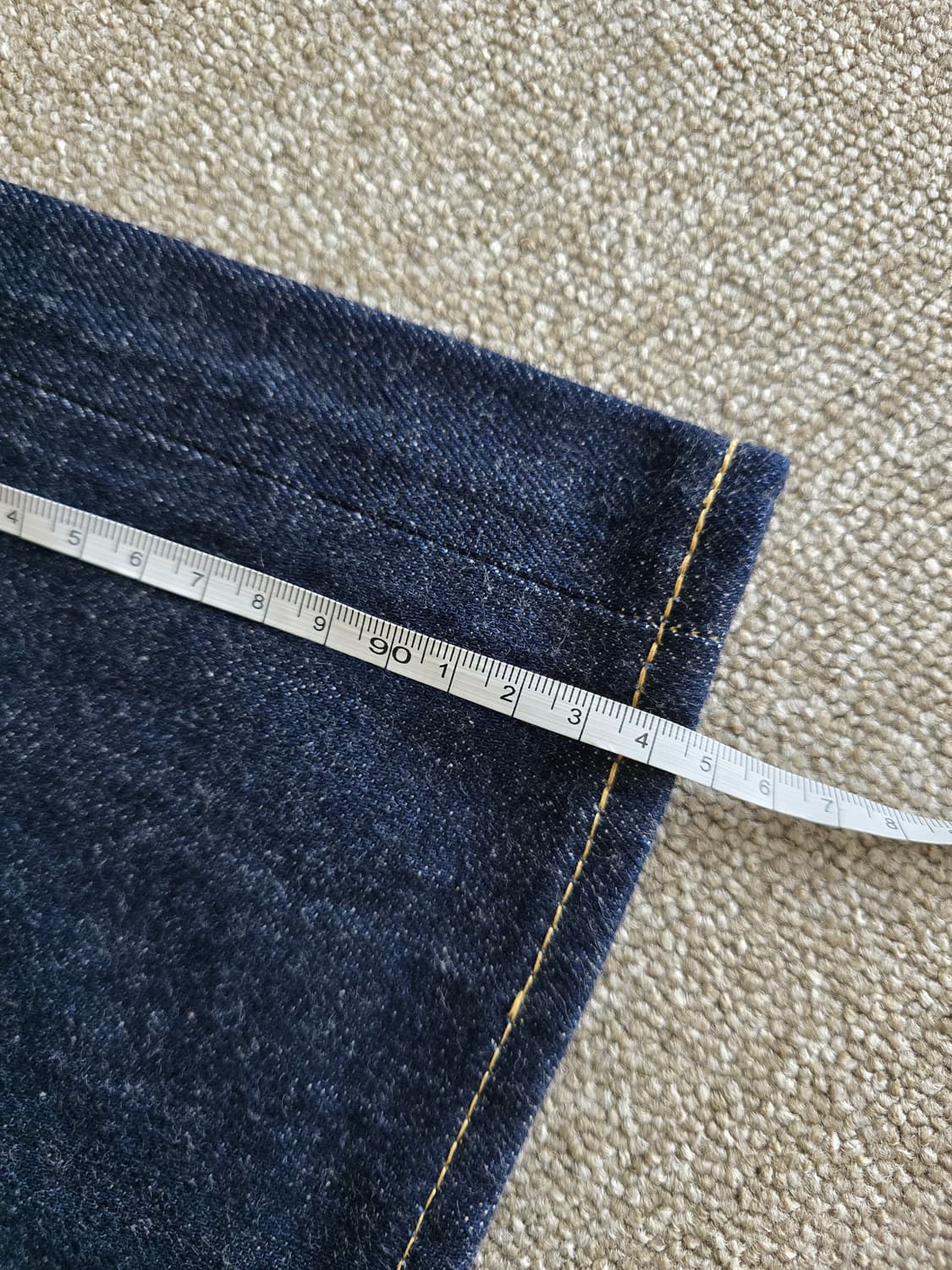 타임원클로딩 엣라코 168 데님팬츠 30 트라우저 부처프로덕츠 엣라스트 상품이미지8