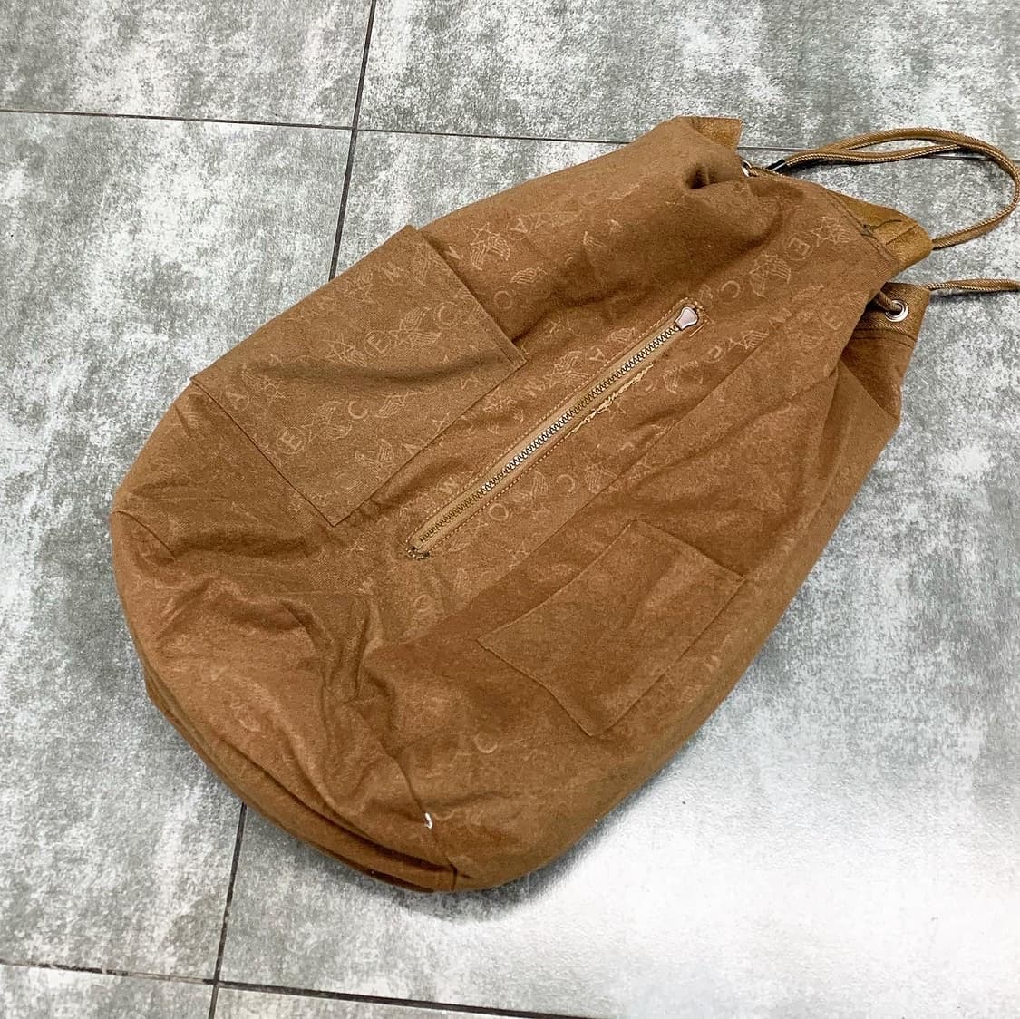 아메코 브라운 복각 백 상품이미지5