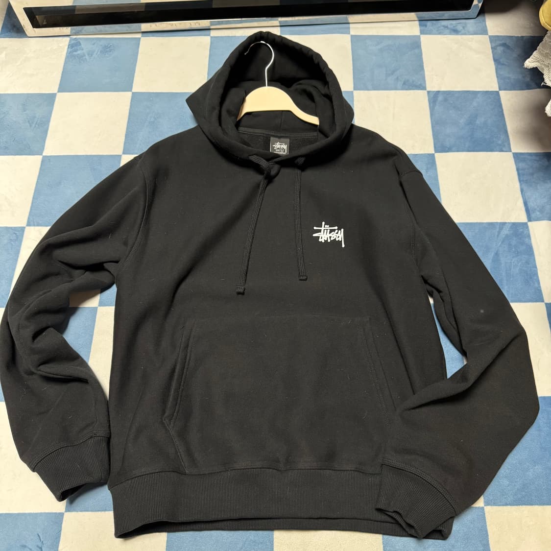 스투시 베이직 후드(L) 미시착 새상품 상품이미지1