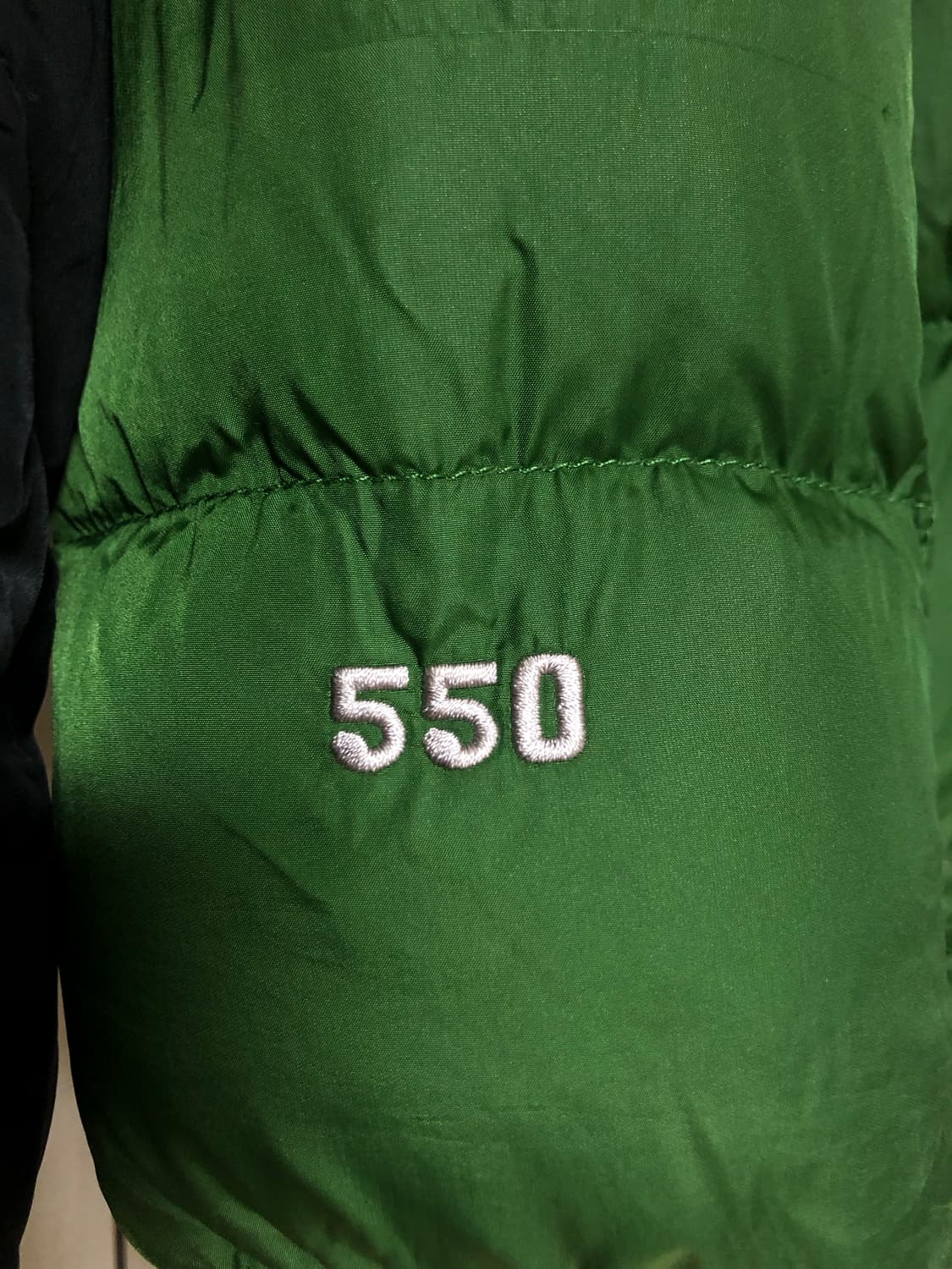 노스페이스 키즈 후드 리버시블 패딩 550 2개 일괄 다이아몬드 퀼팅 상품이미지5