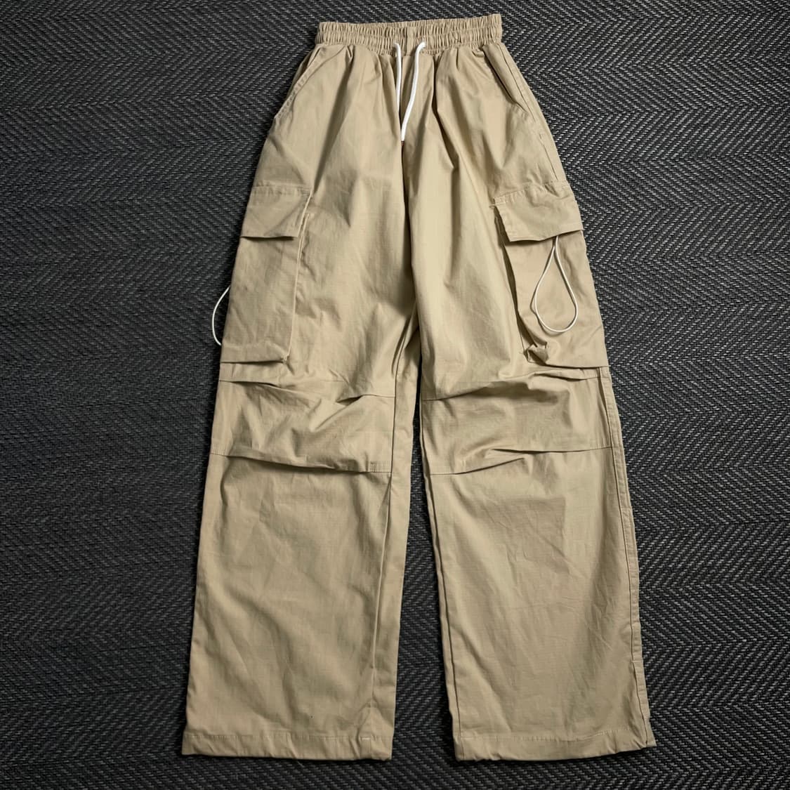 빈티지 립스탑 스트링 퍼티그 카고 팬츠y 4622 상품이미지2