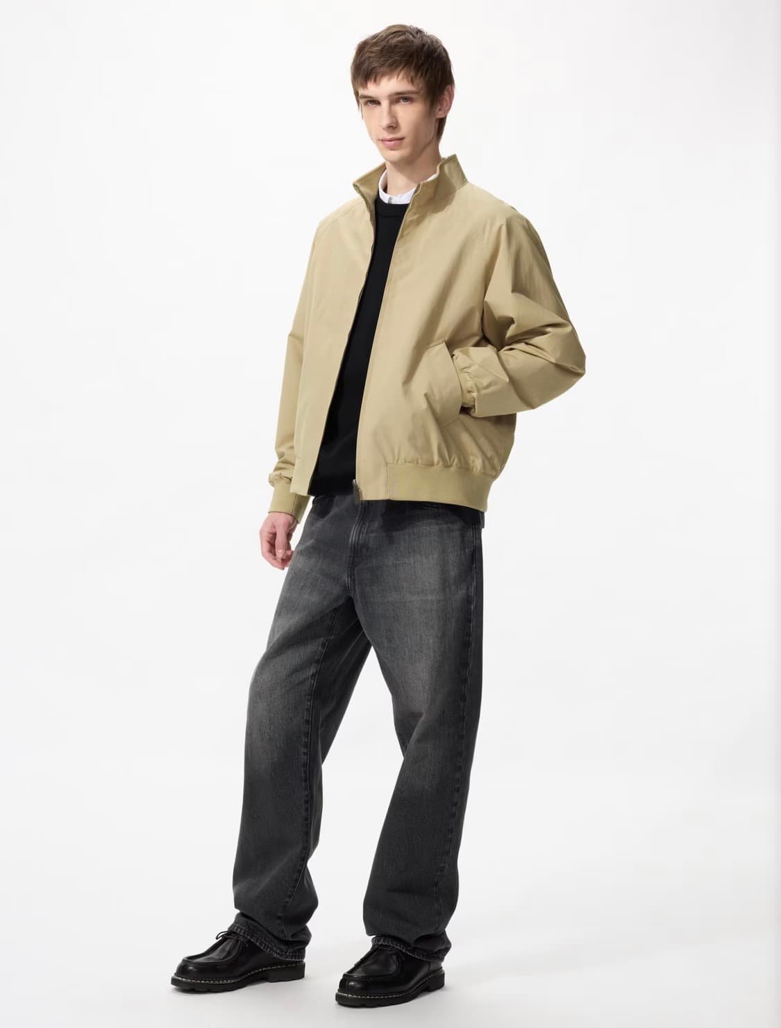 유니클로 해링턴 자켓 (BEIGE) 상품이미지2