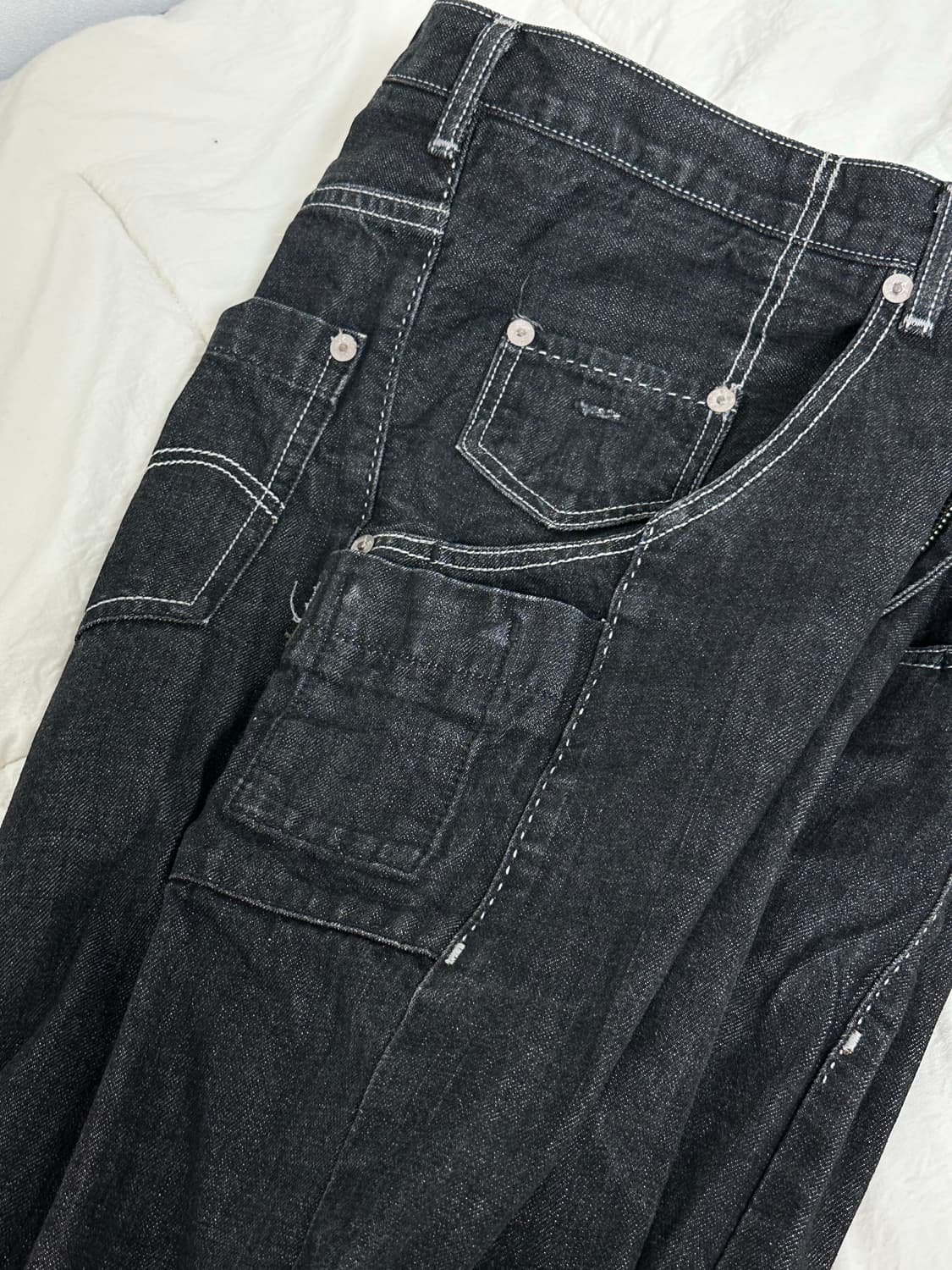 00s 리바이스 레드와이어 32 흑청 배기핏 상품이미지7