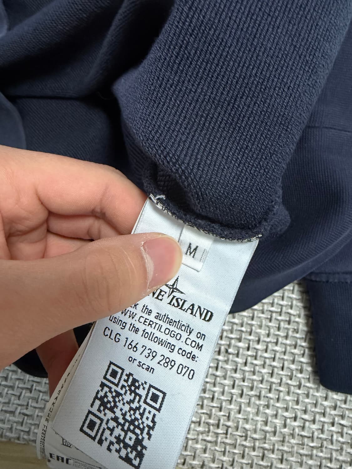 오케이몰 스톤아일랜드 맨투맨 M 상품이미지2