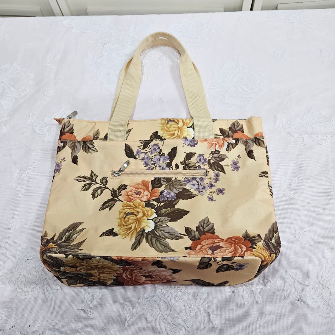 플라워 패턴 토트백 상품이미지2