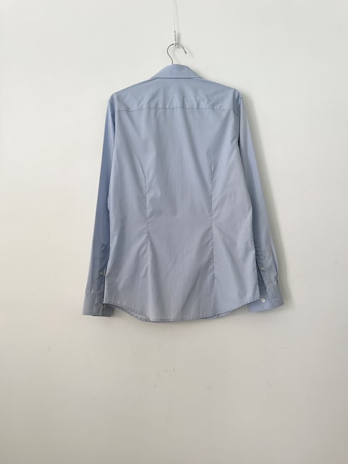 CALVIN KLEIN slim stripe shirts / sky bl 상품이미지5