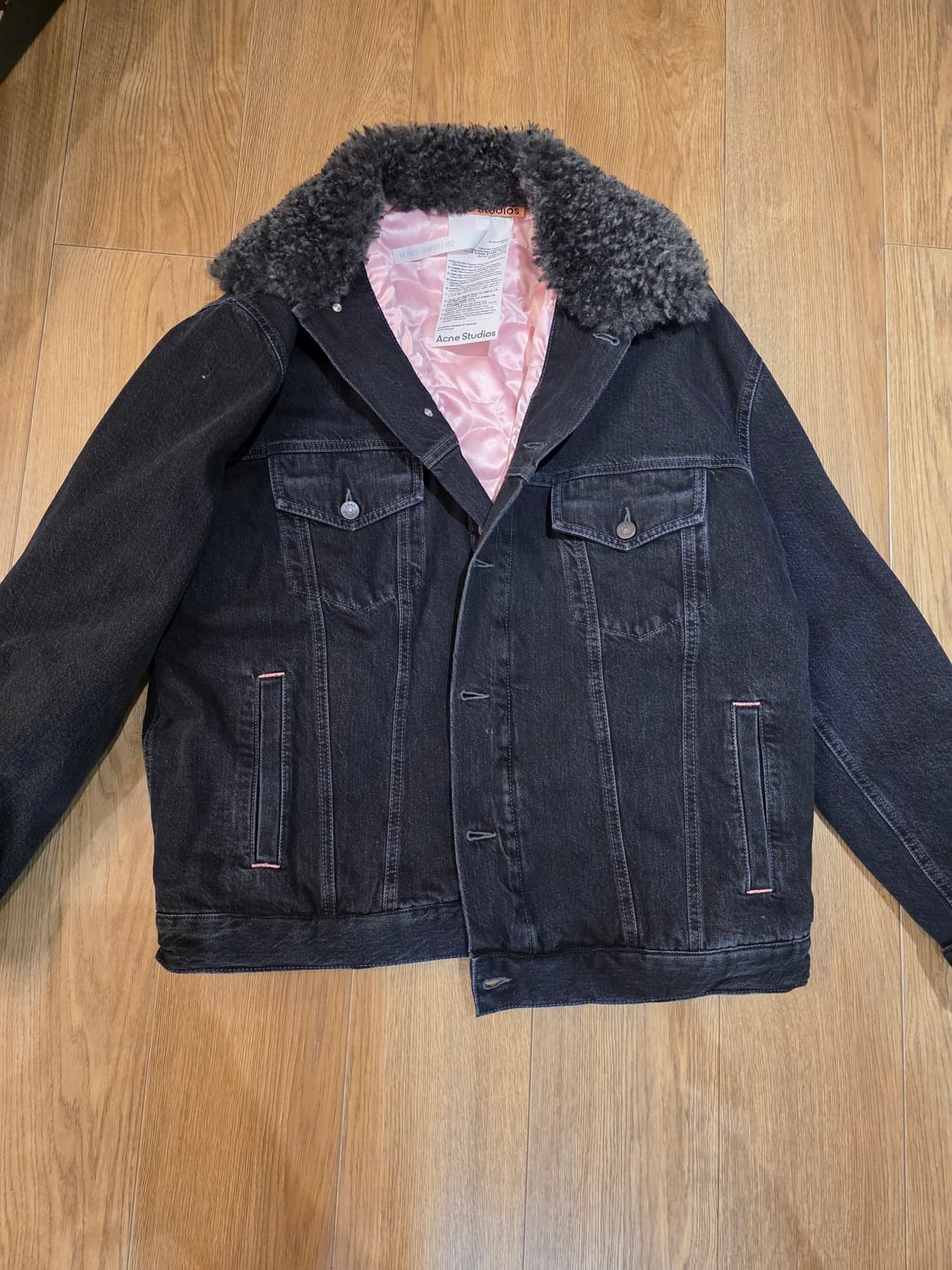 아크네 시어링 데님 자켓 [M] 상품이미지3
