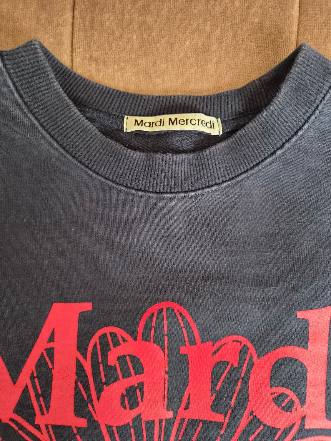 마르디메크르디 여성 빅로고맨투맨티셔츠 S사이즈 상품이미지7