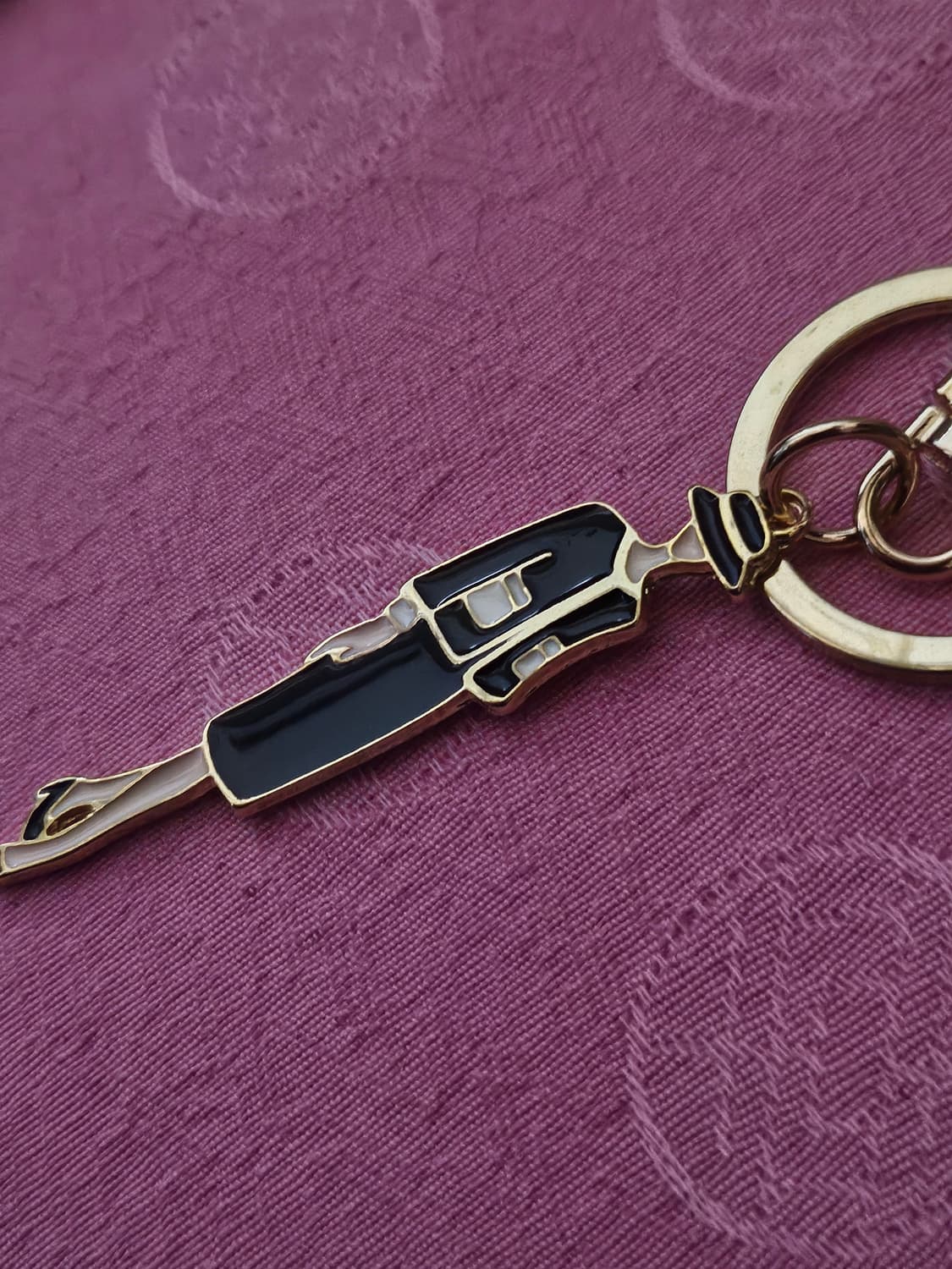 샤넬 정품 빈티지 업사이클링 키링 상품이미지2