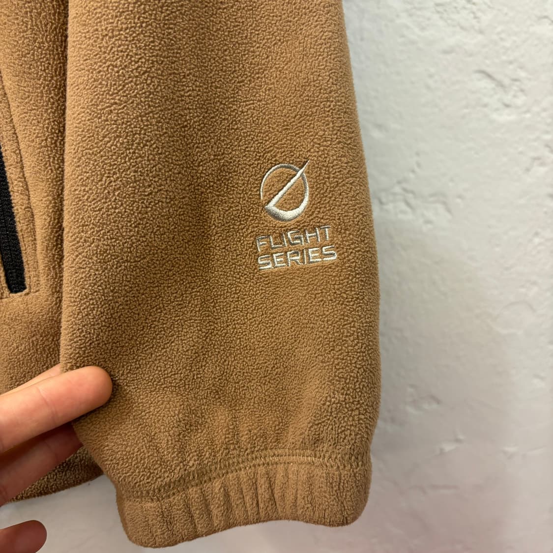 노스페이스 배색 브라운 플리스 자켓 XL 상품이미지6