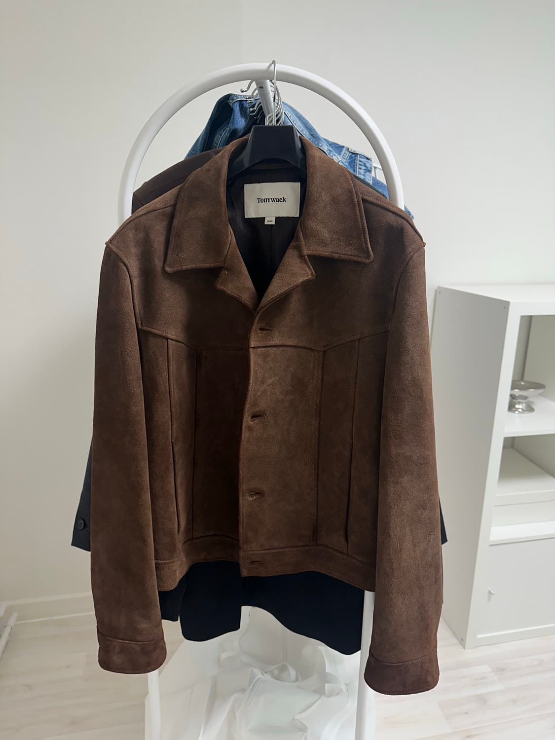 토니웩 23fw 스웨이드 웨스턴 트리커 자켓 상품이미지1