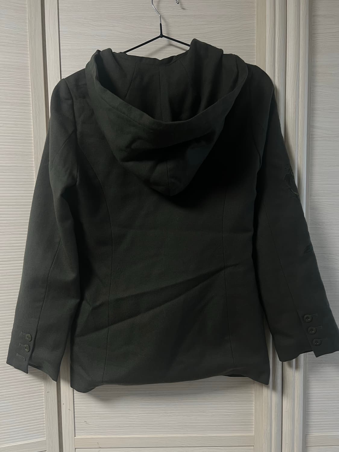 빈티지 후드 자켓(카키) 상품이미지3