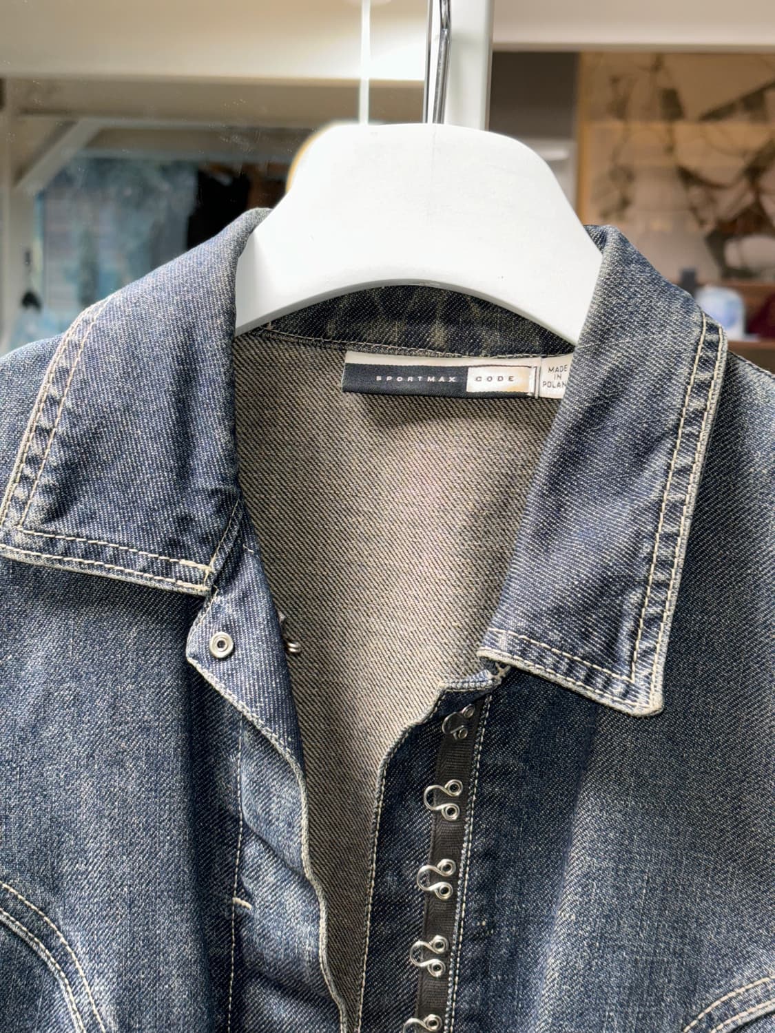 스포츠막스 데님자켓 상품이미지5