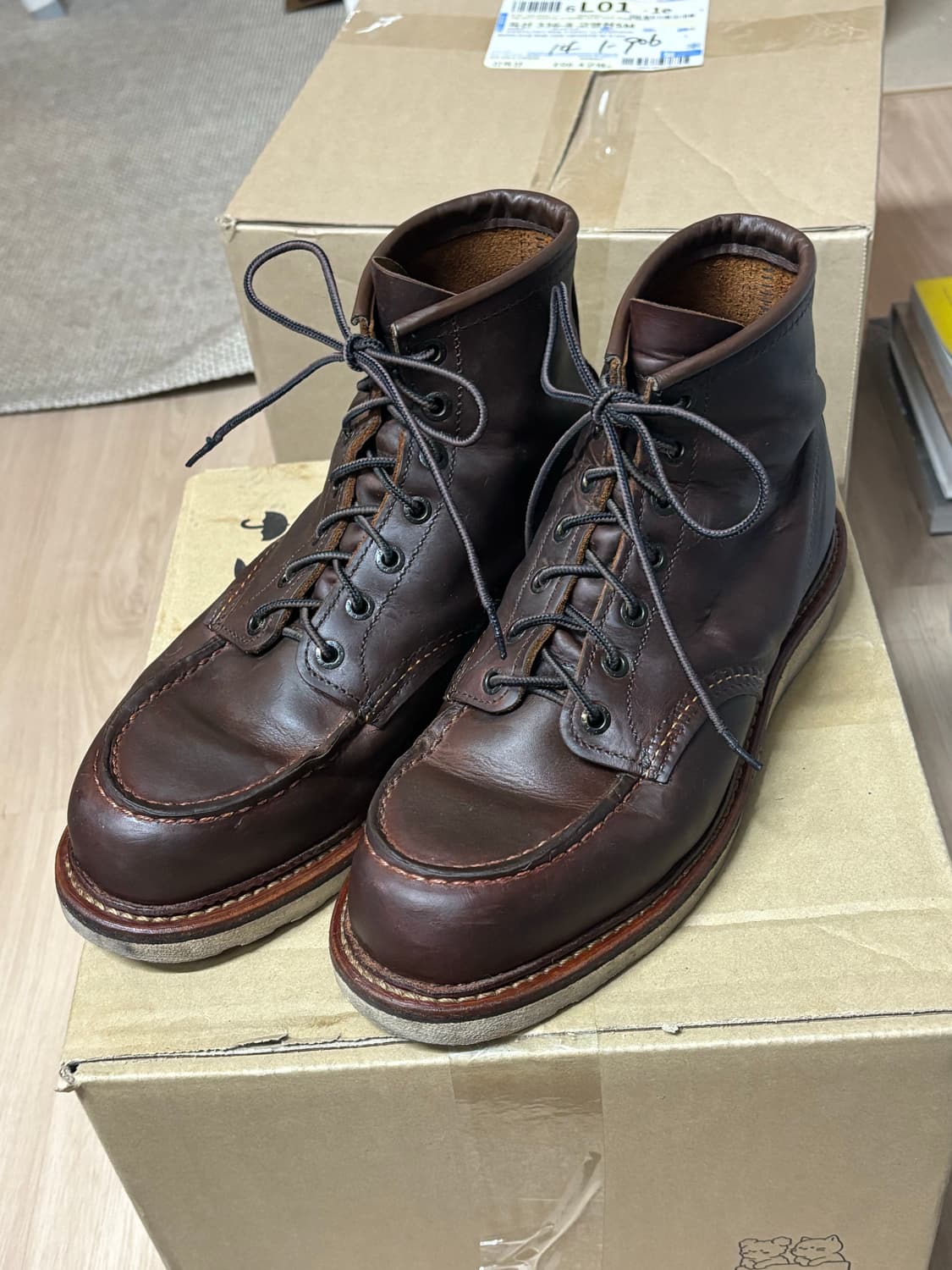 레드윙 6인치 클래식 목토 (1907) 265사이즈  상품이미지1