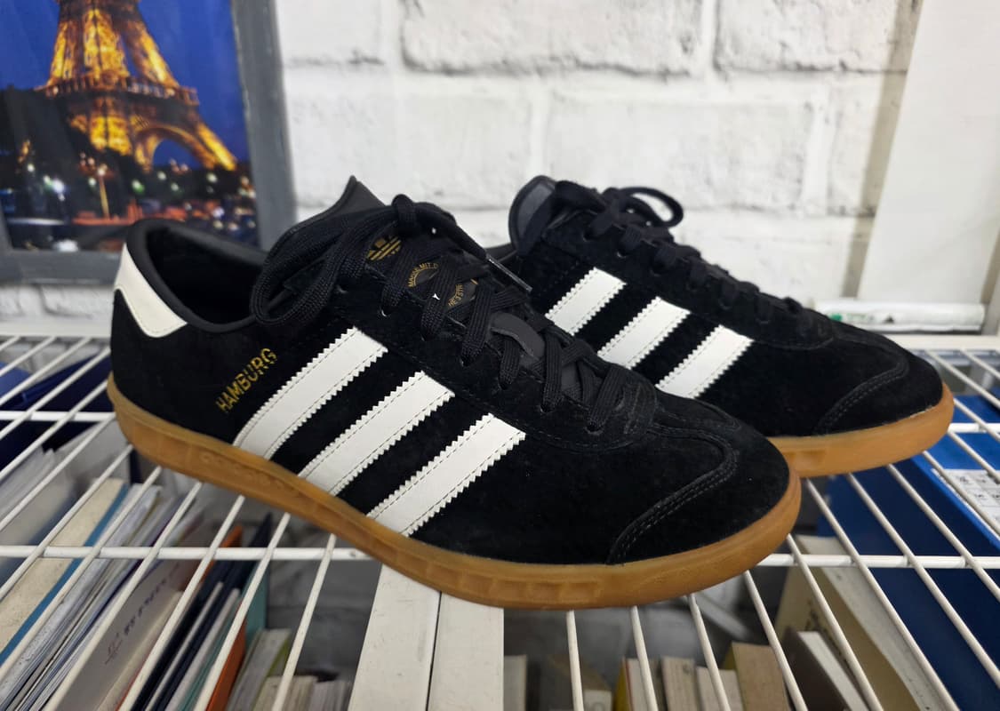 아디다스 함부르크 260 스니커즈 블랙 검흰 SE06 상품이미지3